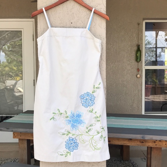 J. Crew Dresses & Skirts - J. Crew floral embroidered sundress.  Size 4.